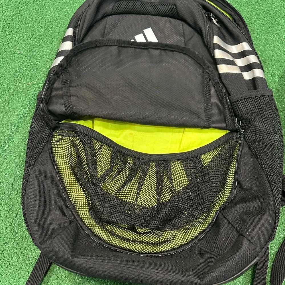 Adidas Black Soccer Backpack